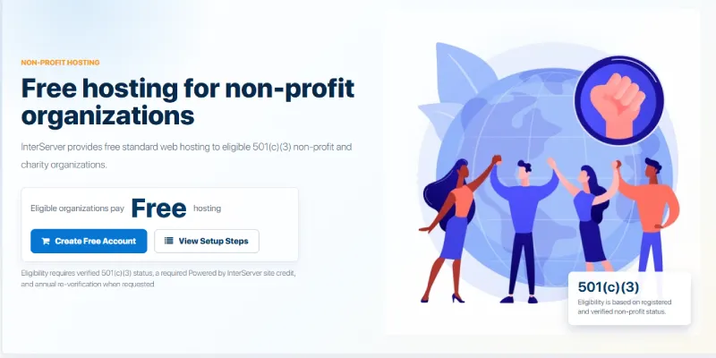 InterServer Non Profit Hosting