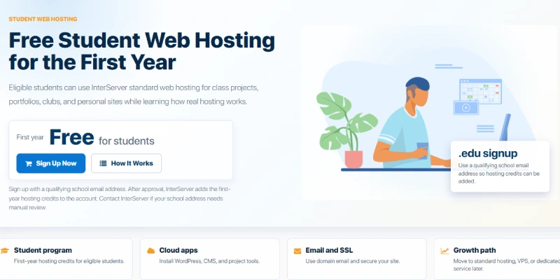 interserver student hosting offer