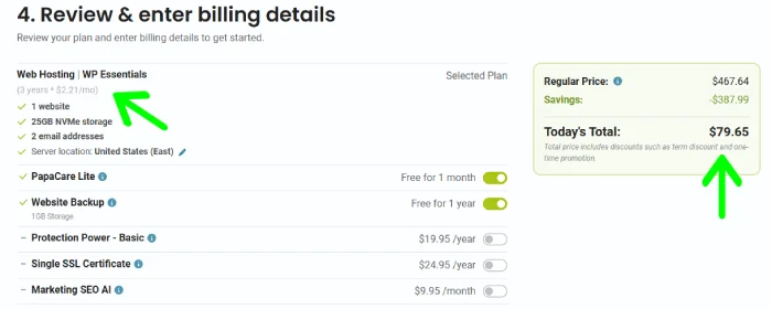 hostpapa web hosting coupon